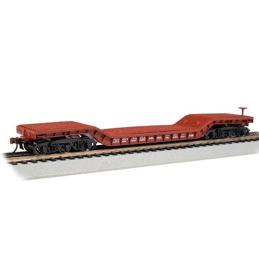 HO 52' Center Depressed Flat Car Pennsylvania #435493