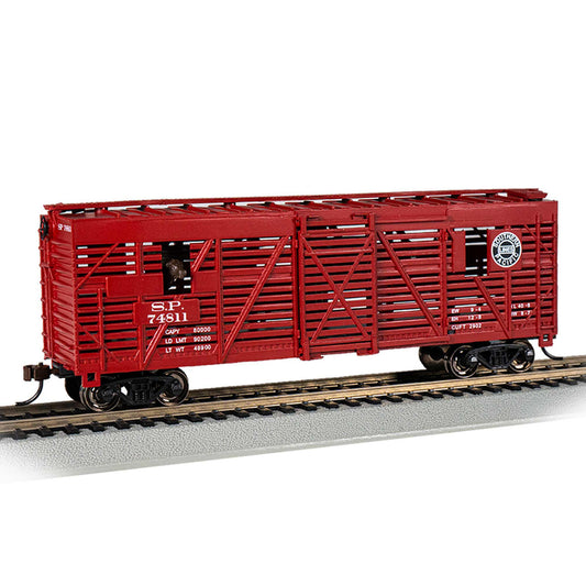 HO STOCK CAR SOUTHERN PACIFIC #74811 with CATTLE