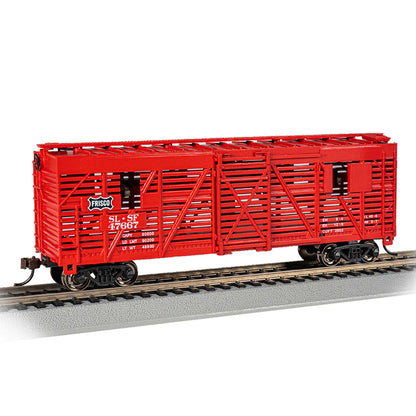 HO STOCK CAR FRISCO #47667 with CATTLE