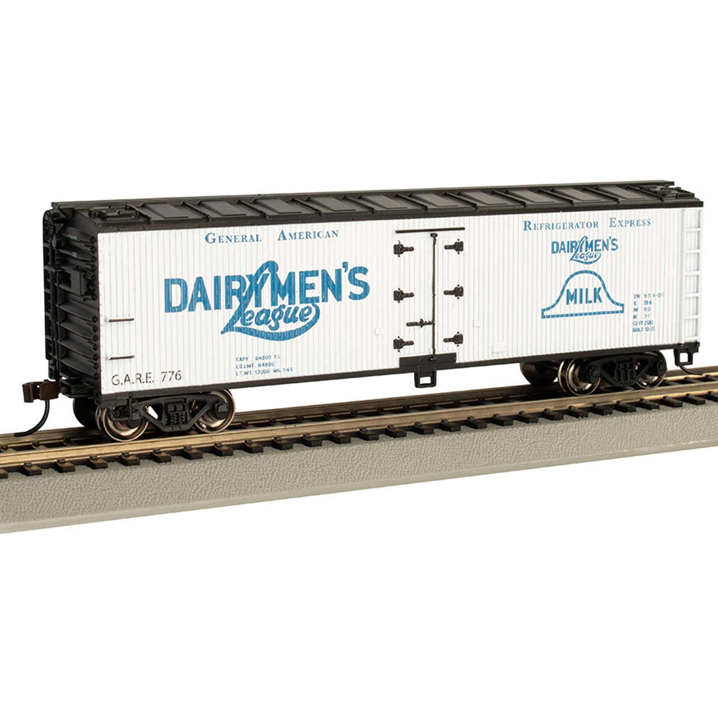 HO 40' Wood Reefer Dairymen's League