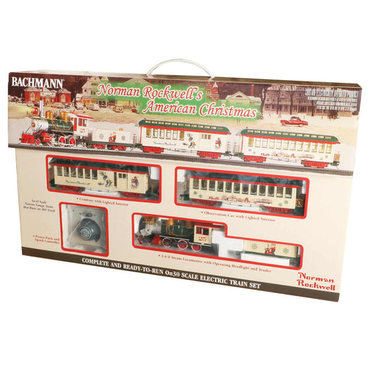 On30 Norman Rockwell American Christmas Train Set