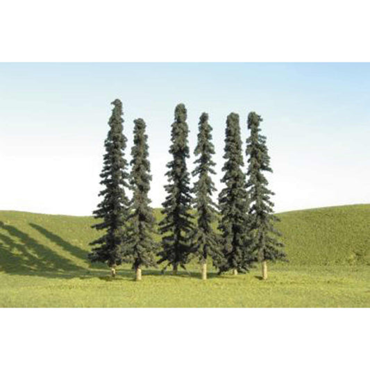 Scenescapes Conifer Trees, 5-6" (6)