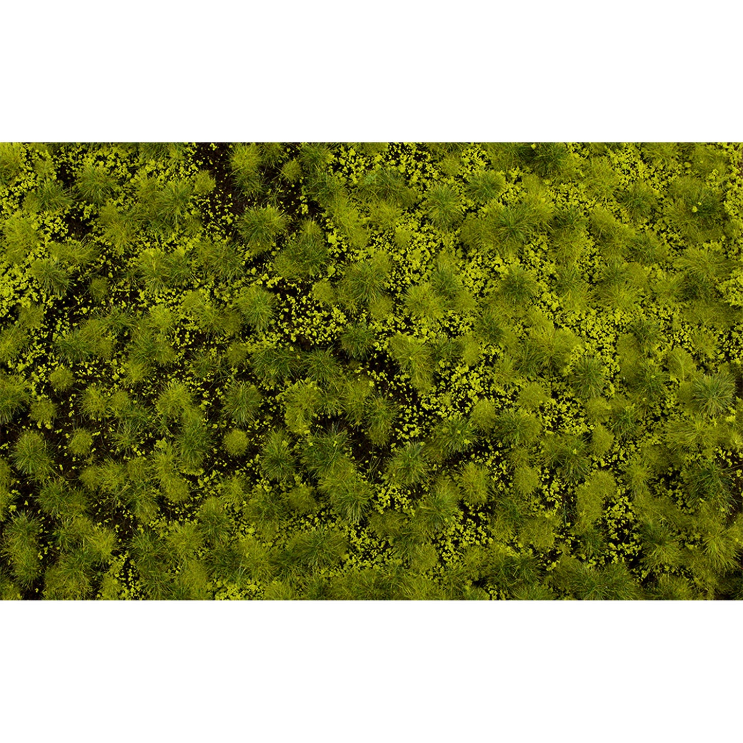 11.75" x 7.5" Tufted Grass Mat Light Green