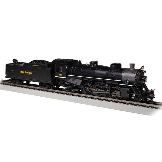 HO USRA Light 2-8-2 Locomotive with DCC, Nickel Plate #587