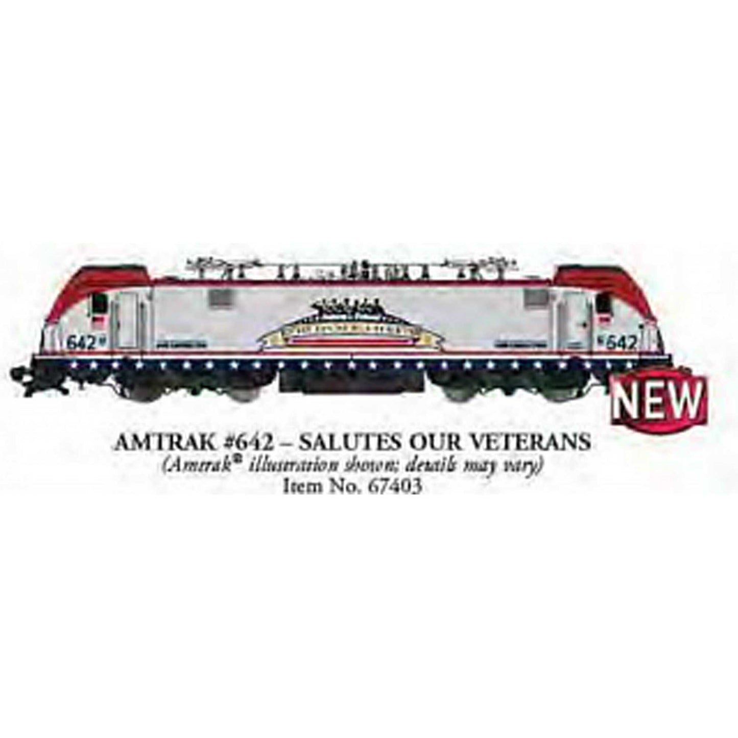 HO ACS-64 w Sound Value Amtrak #642