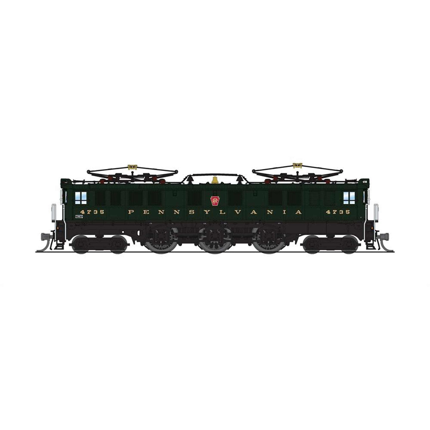 N P5a Boxcab Paragon4 Sound/DC/DCC, PRR #4735