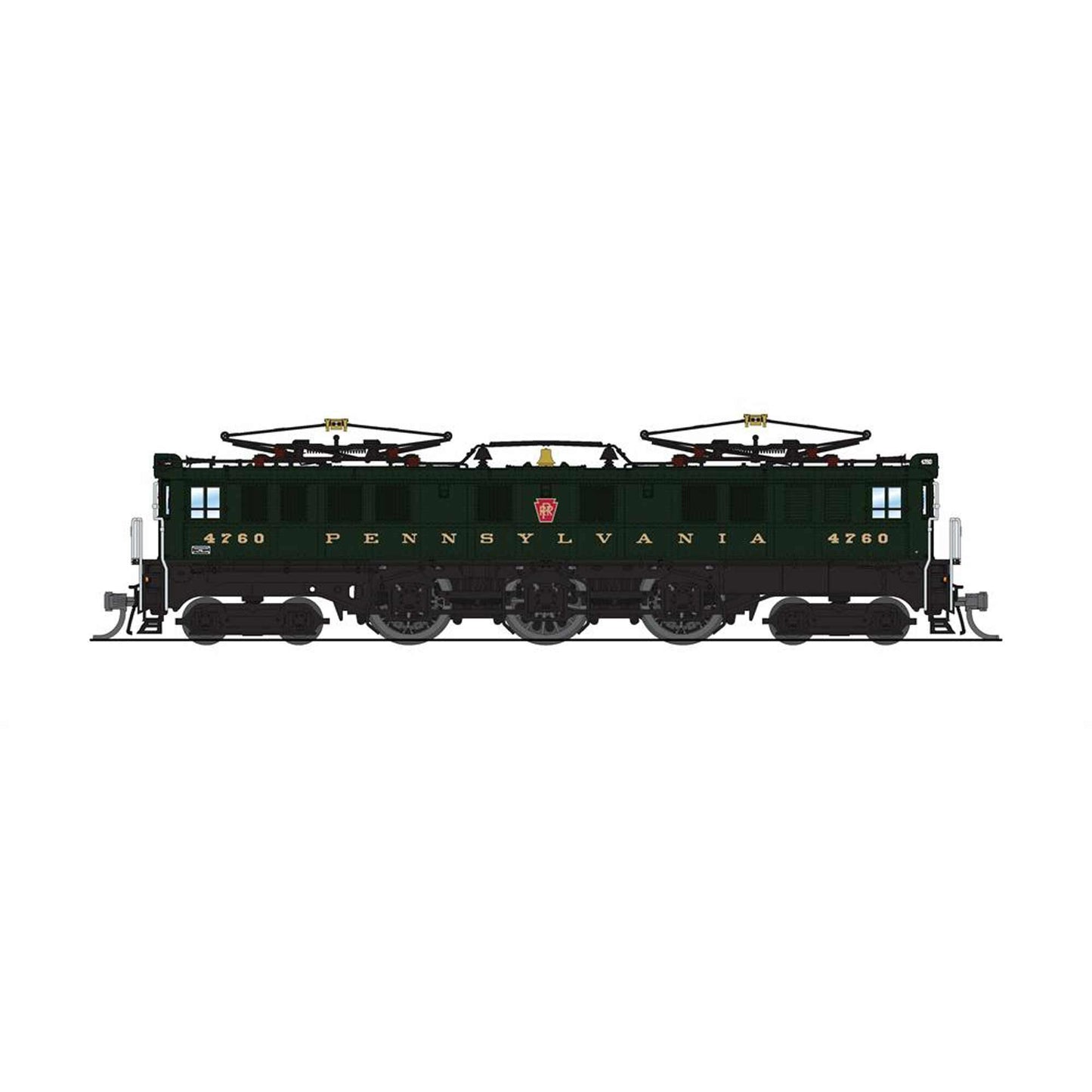 N P5a Boxcab Paragon4 Sound/DC/DCC, PRR #4760