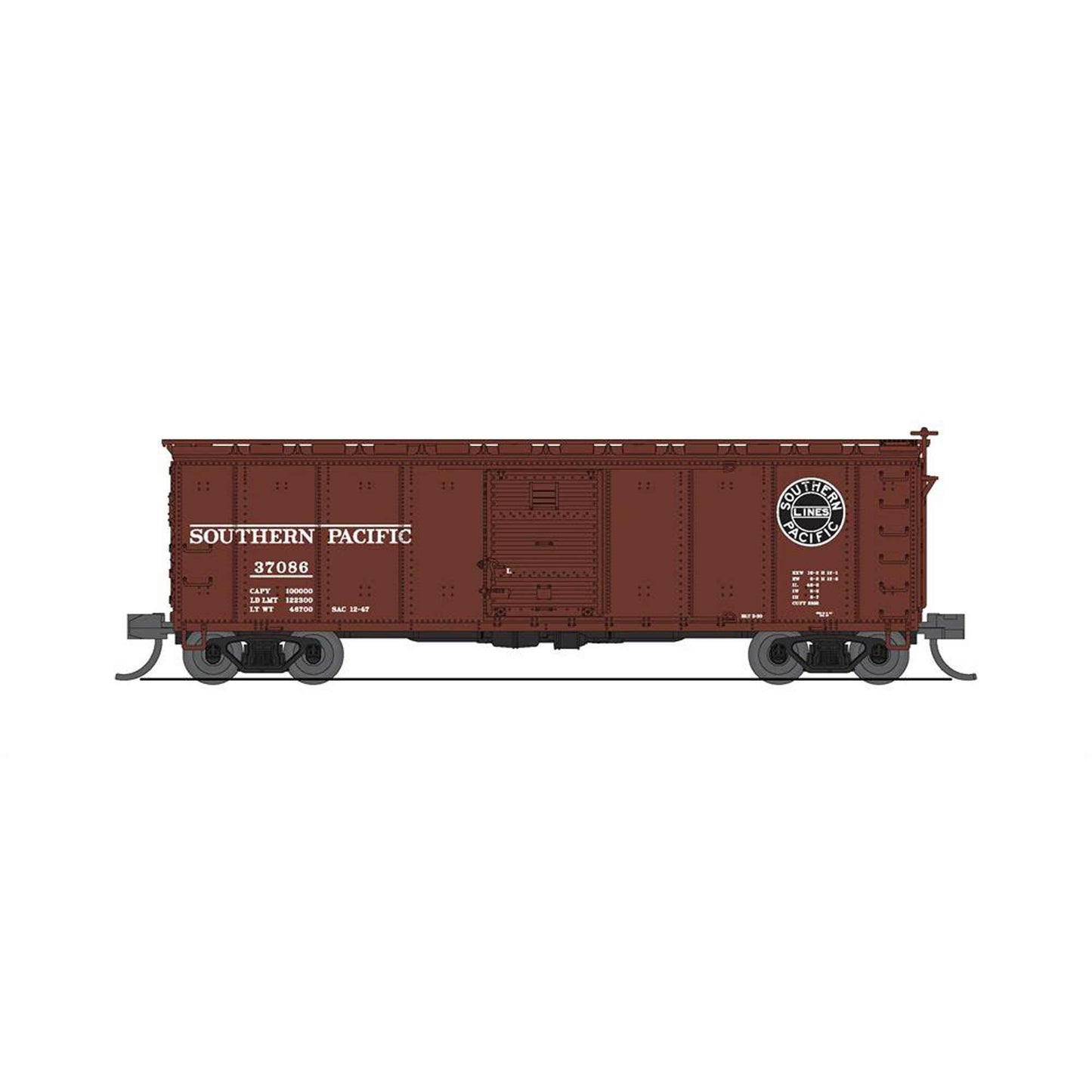 N USRA 40' Steel Boxcar, SP (2)