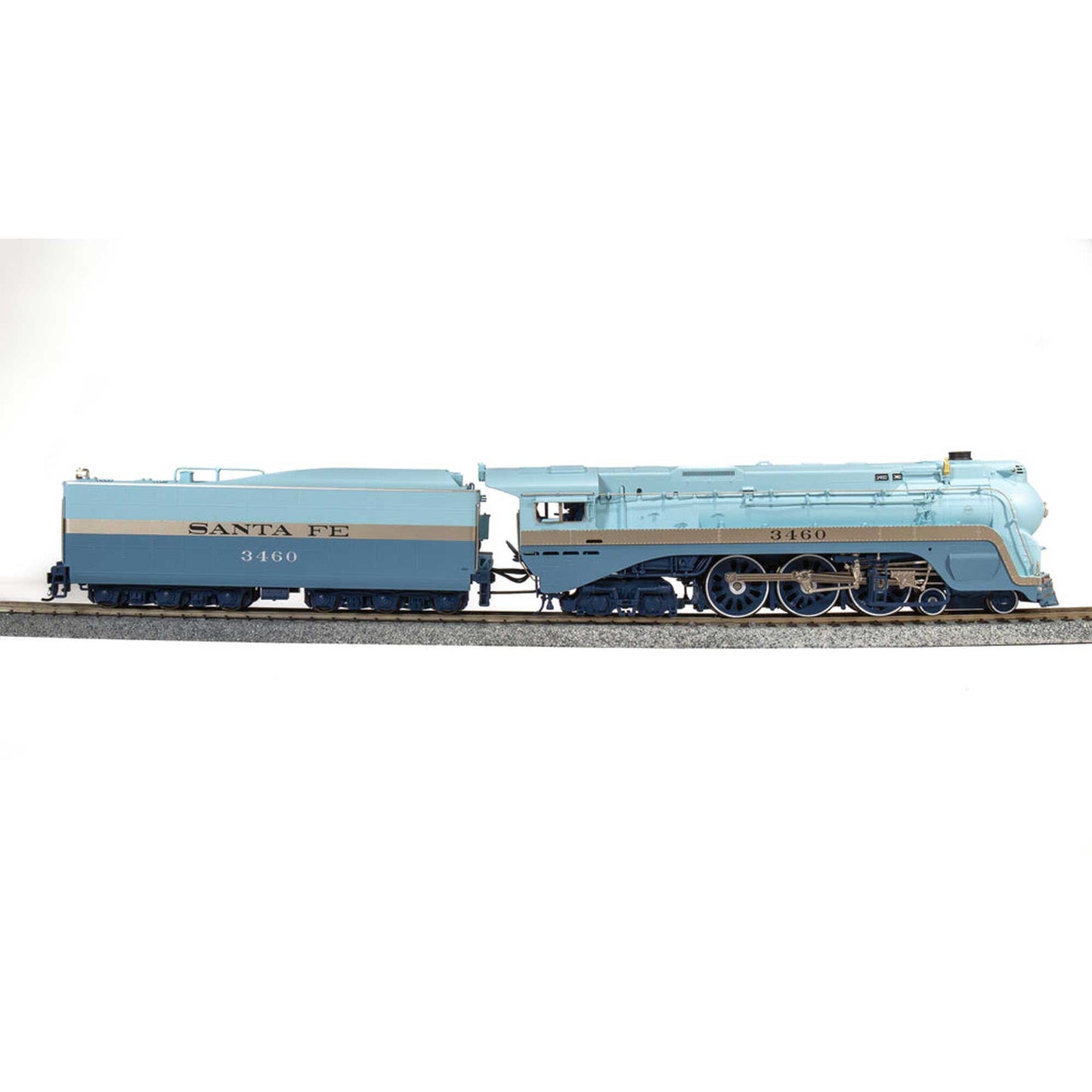 HO ATSF Blue Goose Locomotive, #3460, As Delivered