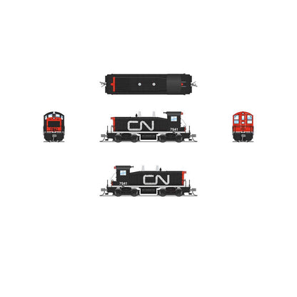 N EMD NW2 Locomotive, CN 7957, Noodle Scheme, Paragon4