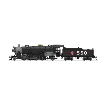 N USRA Light Mikado 2-8-0 Steam Locomotive, CIM #551, Paragon4