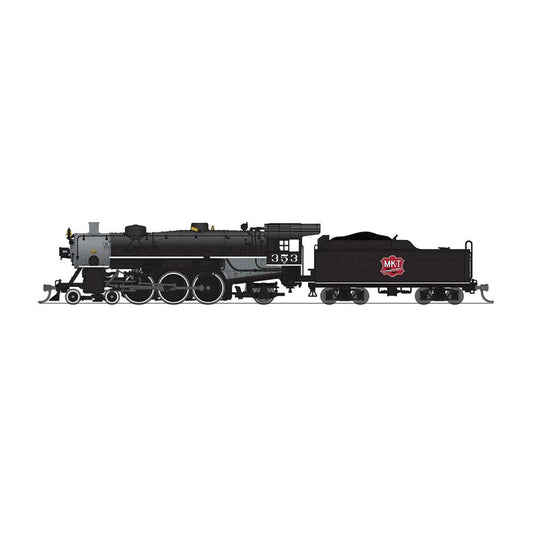 N Light Pacific 4-6-2 Steam Locomotive, MKT 353, with Paragon4