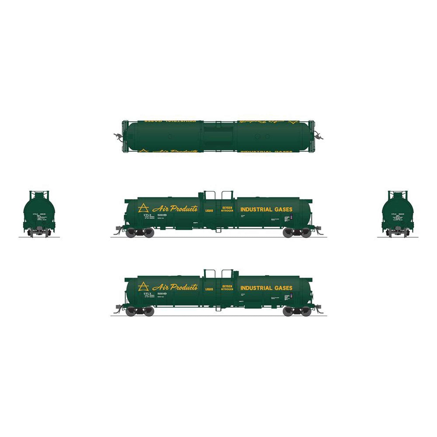 HO Cryogenic Tank Car, Air Products (2)