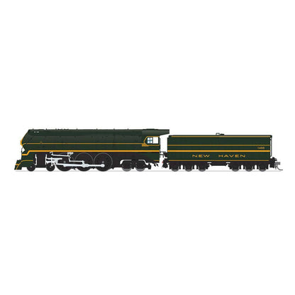 HO New Haven I-5 4-8-4 Locomotive, #1400, Green Scheme