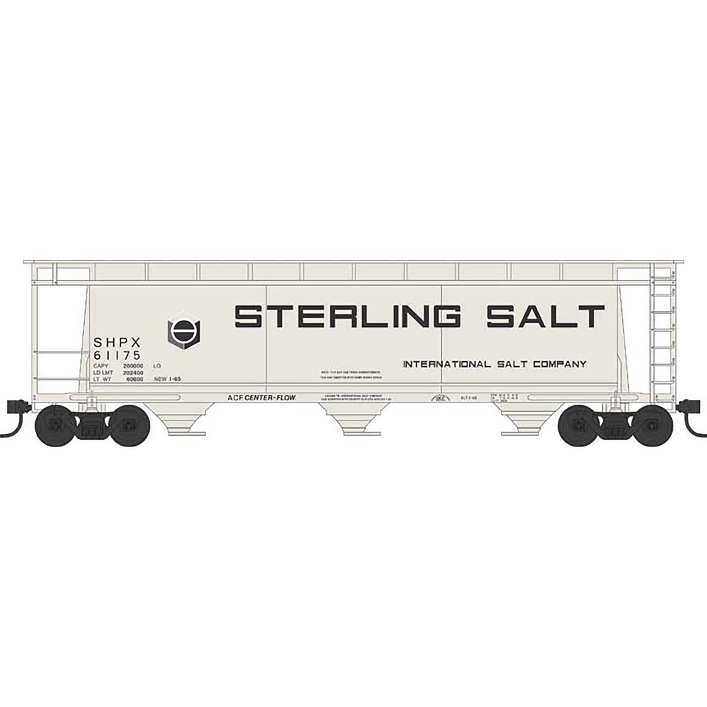 N Scale Cylindrical Hopper Sterling Salt #61186