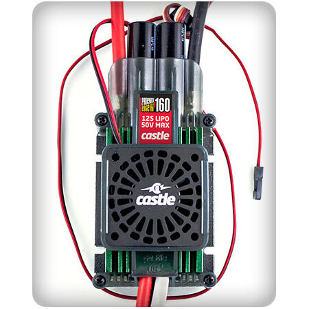 Phoenix Edge HVF 160 Amp Brushless ESC with Fan, 3S-12S