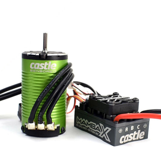 MAMBA X SCT Brushless ESC /  1412-2100Kv Sensored Motor Combo