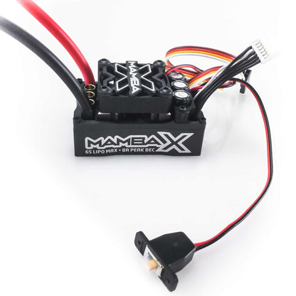 MAMBA X SCT Brushless ESC / 1412-2100KV 5mm Sensored Motor Combo