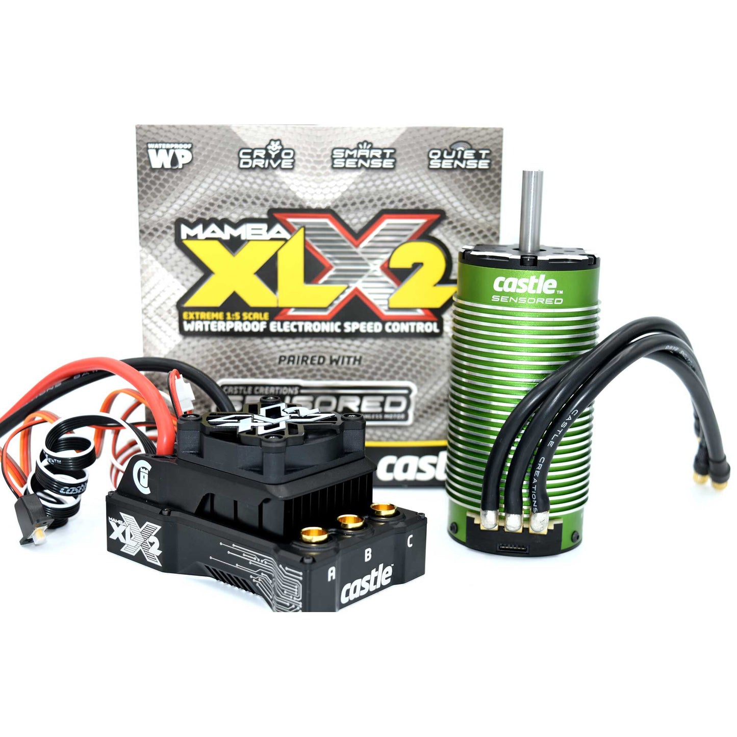 1/5 Mamba XLX2 Brushless ESC / 1100Kv Sensored Motor Combo