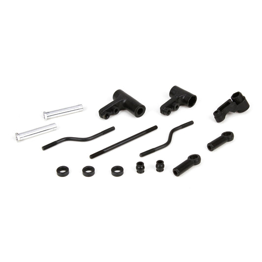 Bell-Crank Set with Post and Bushing: 1/10 4WD All