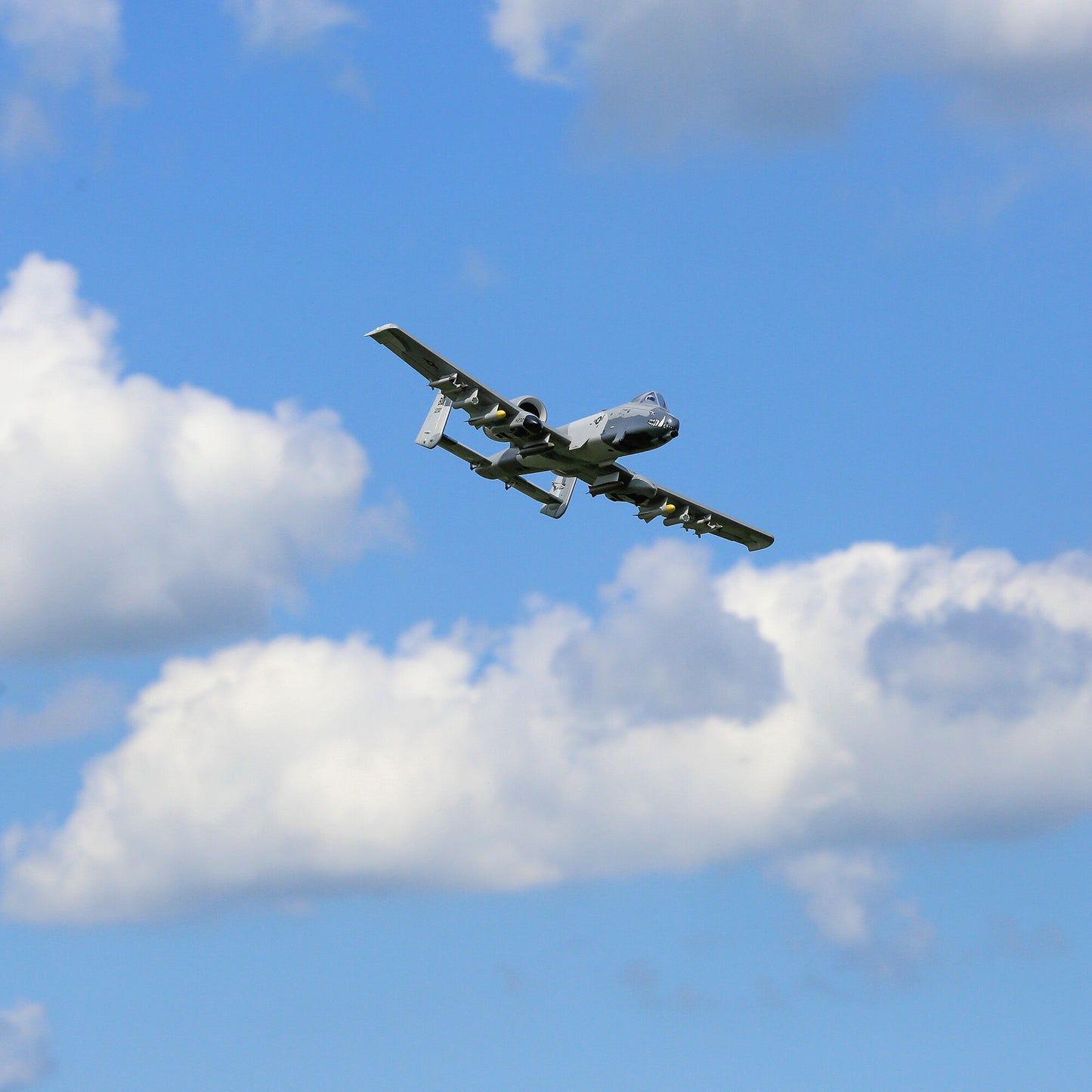 A-10 Thunderbolt II Twin 64mm EDF BNF Basic with AS3X and SAFE Select