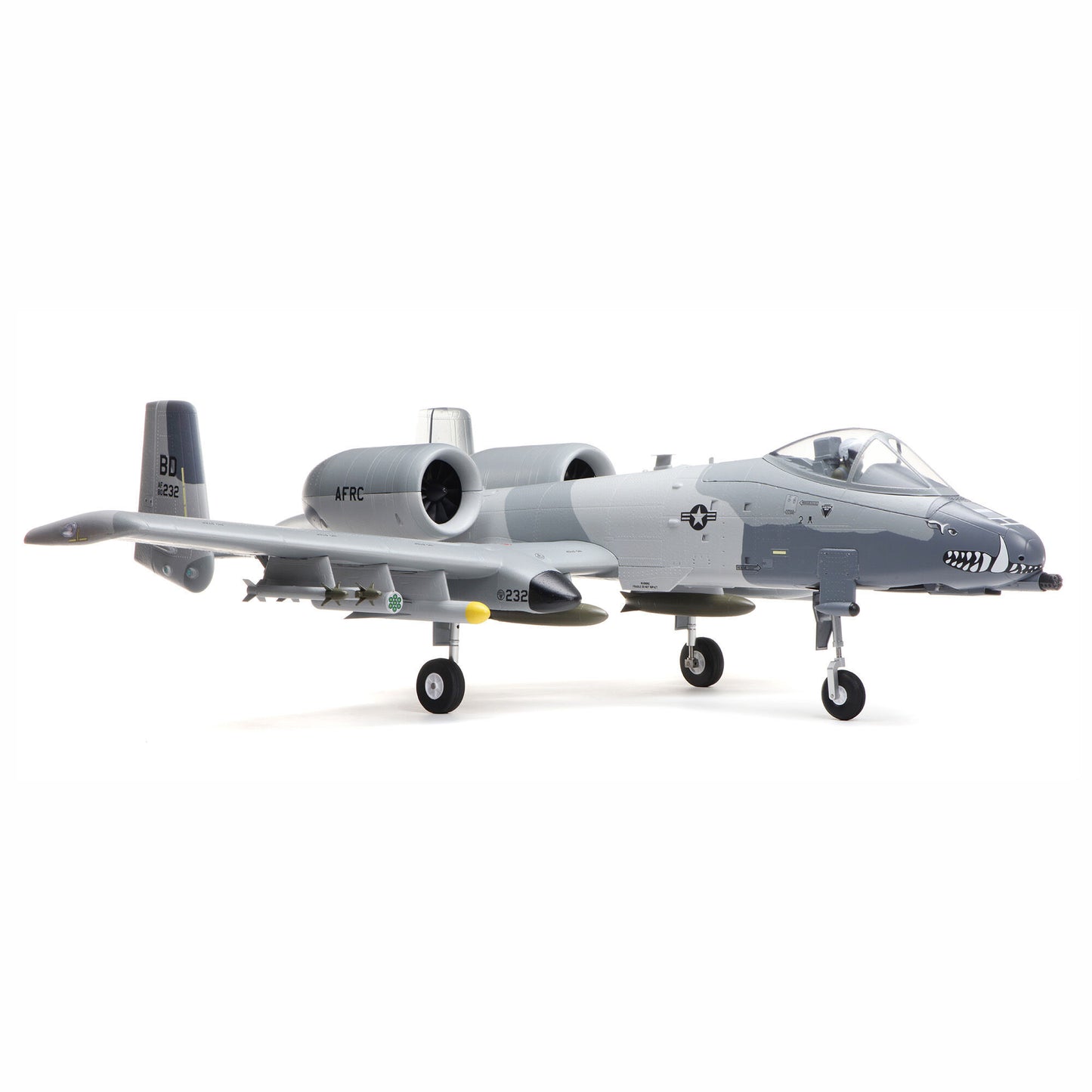 A-10 Thunderbolt II Twin 64mm EDF BNF Basic with AS3X and SAFE Select