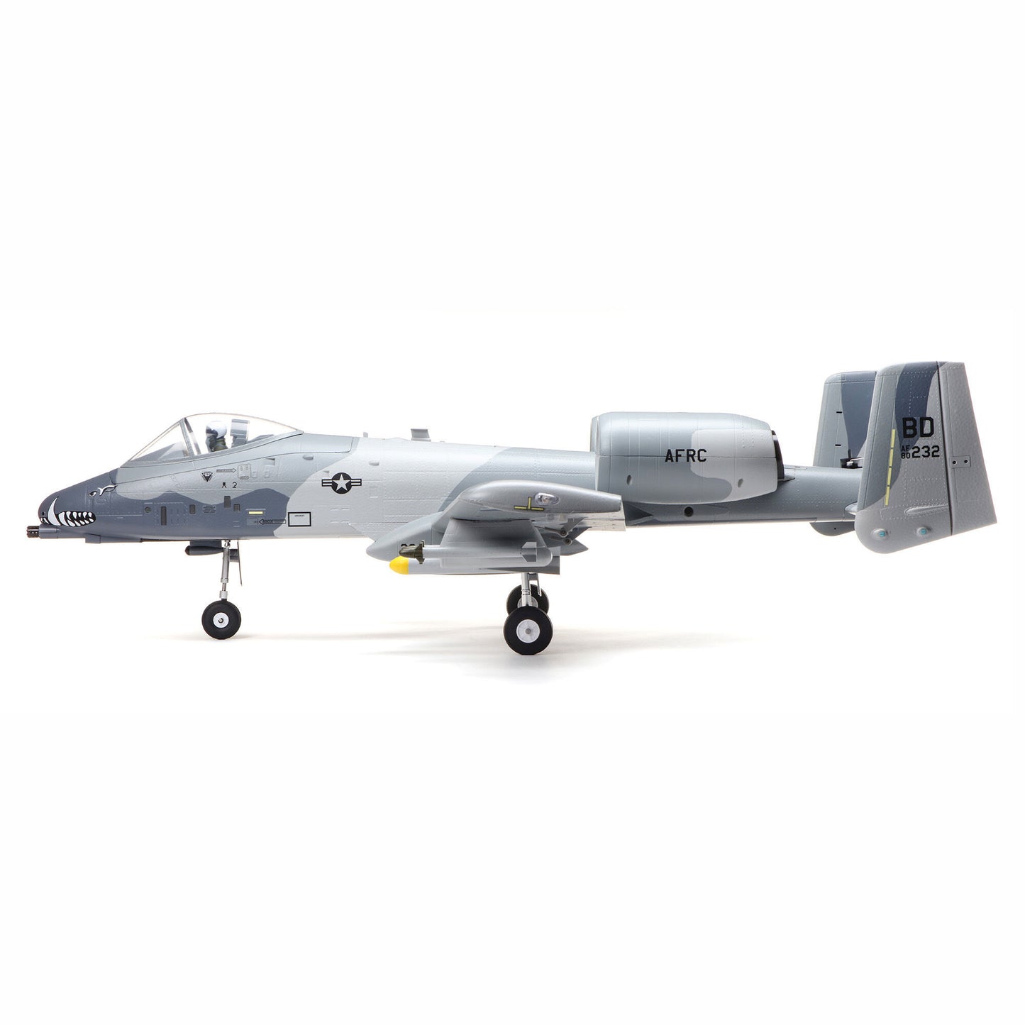 A-10 Thunderbolt II Twin 64mm EDF BNF Basic with AS3X and SAFE Select