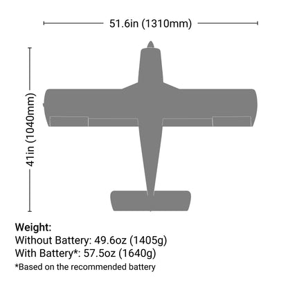 Cherokee 1.3m BNF Basic with AS3X and SAFE Select