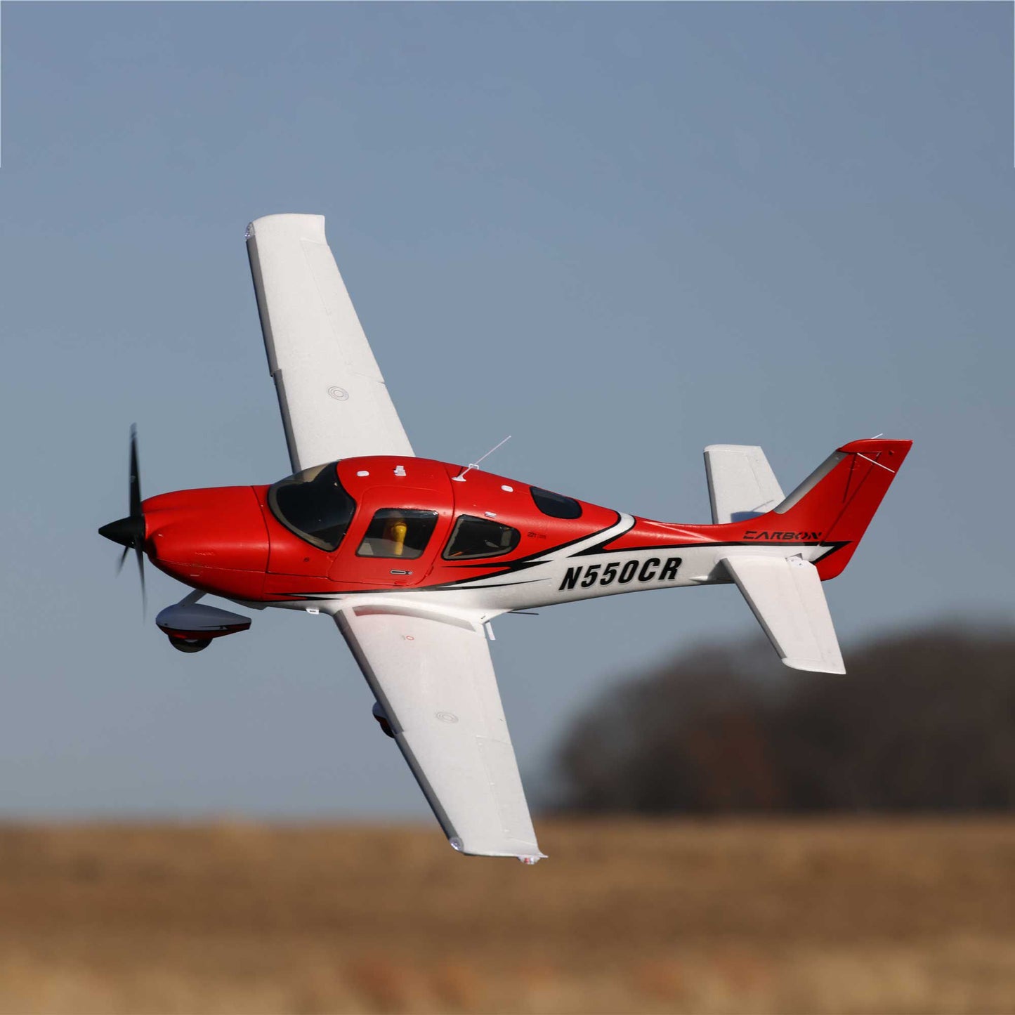 E-flite Cirrus SR22T Red 1.5m BNF Basic