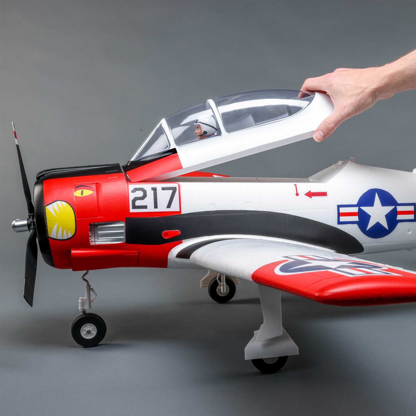 E-flite T-28 Trojan 1.2m with Smart BNF Basic-