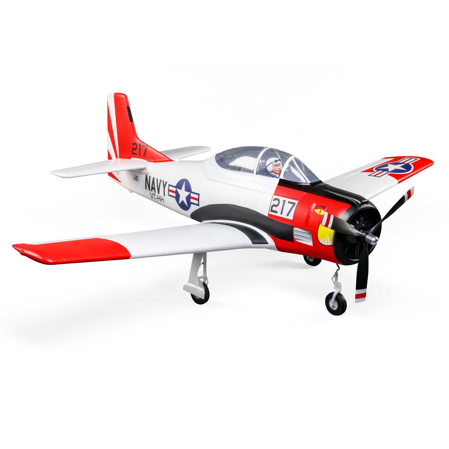 E-flite T-28 Trojan 1.2m with Smart BNF Basic-