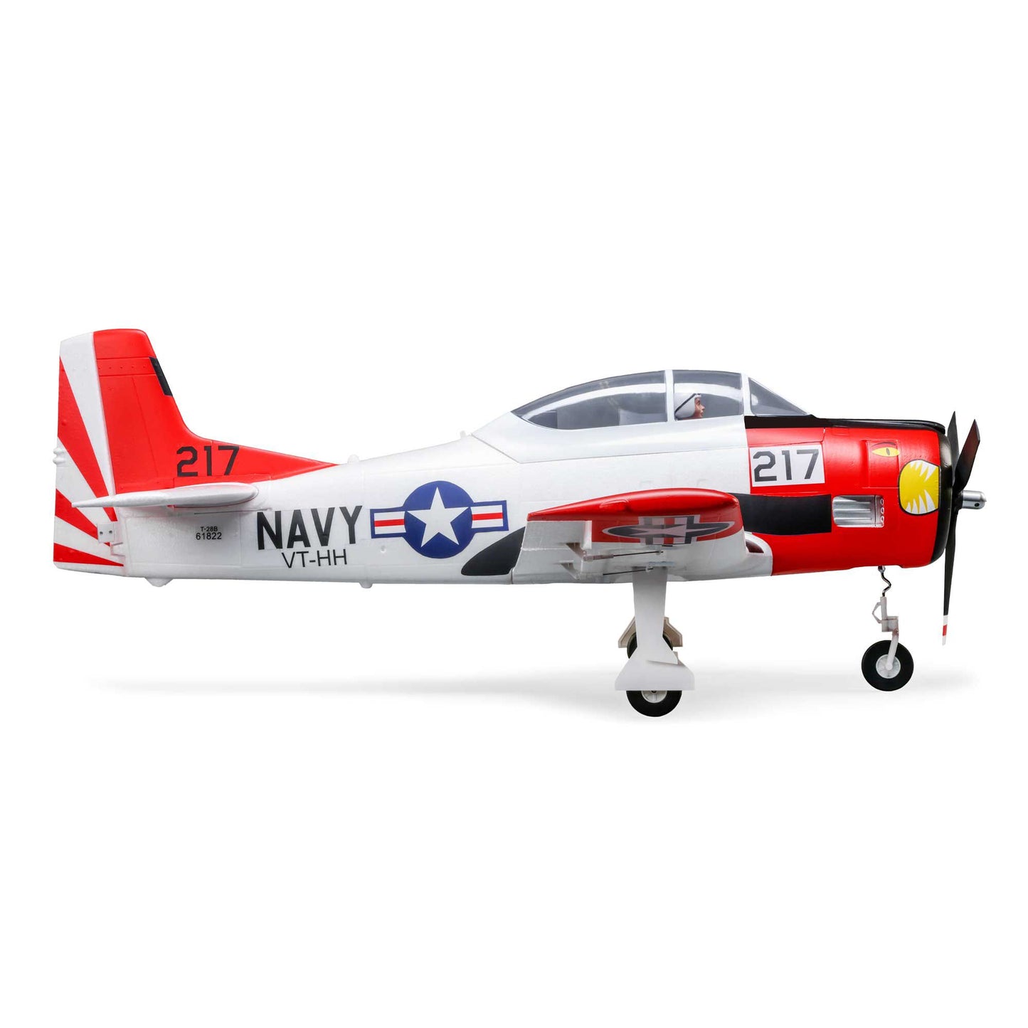 E-flite T-28 Trojan 1.2m with Smart BNF Basic-