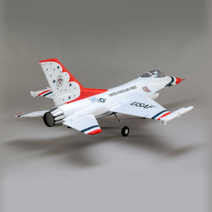 F-16 Thunderbirds 70mm EDF Jet BNF Basic with AS3X and SAFE Select