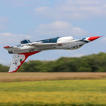 F-16 Thunderbirds 70mm EDF Jet BNF Basic with AS3X and SAFE Select