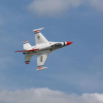 F-16 Thunderbirds 70mm EDF Jet BNF Basic with AS3X and SAFE Select