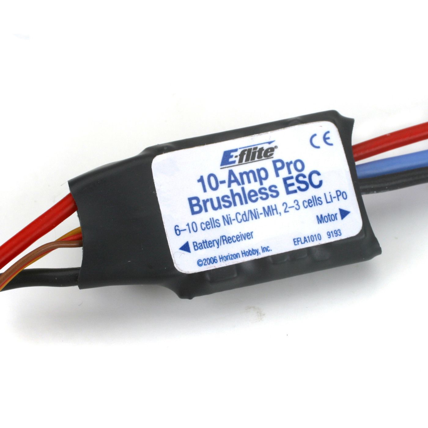 10-Amp Pro BEC Brushless ESC: JST