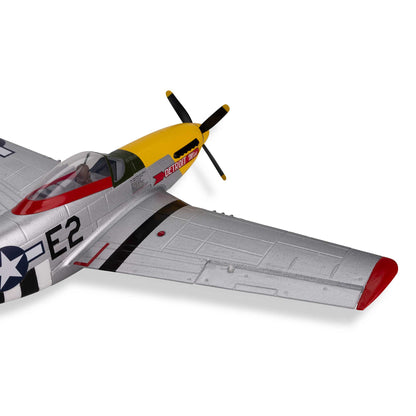 E-flite UMX P-51D Mustang “Detroit Miss” BNF Basic with AS3X and SAFE Select