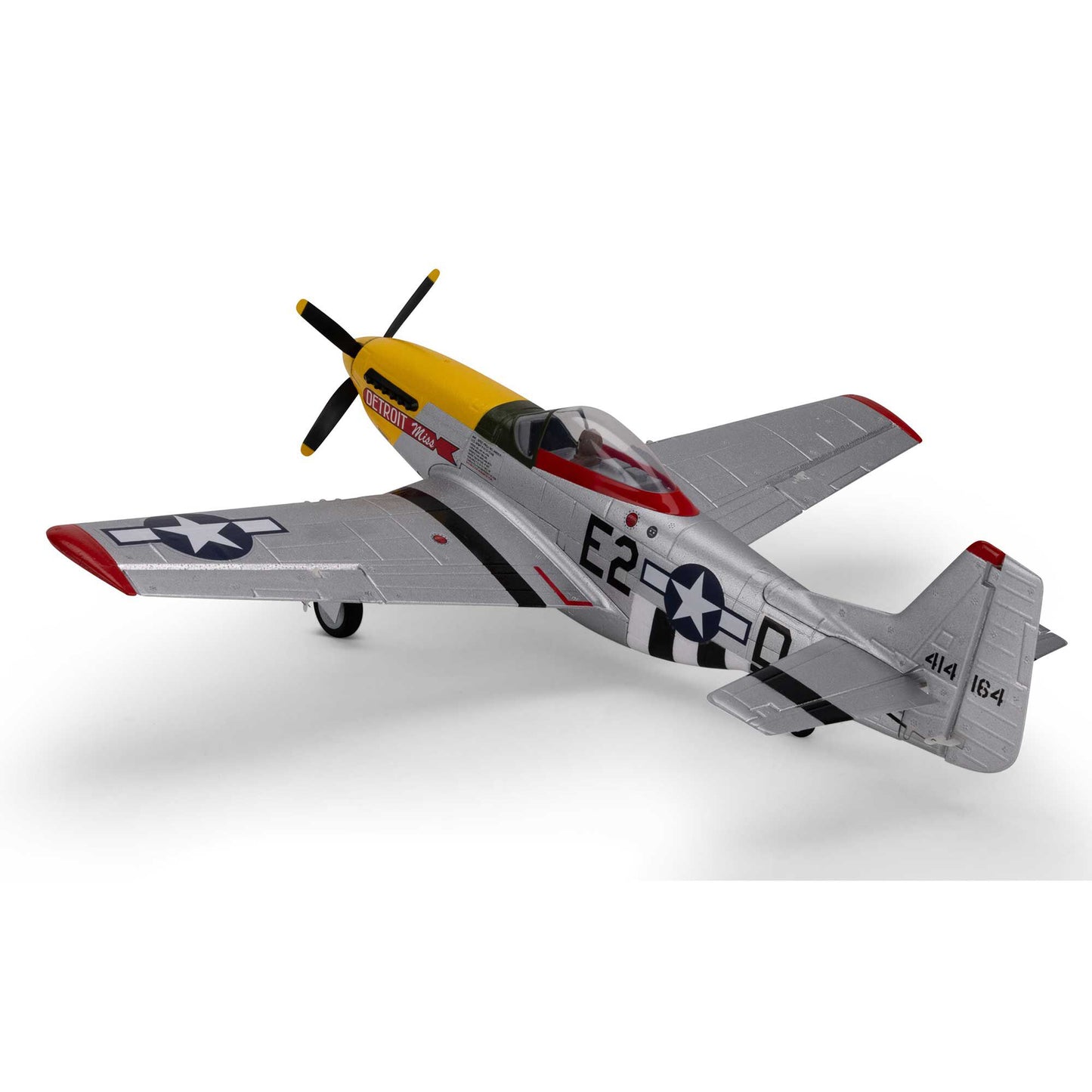 E-flite UMX P-51D Mustang “Detroit Miss” BNF Basic with AS3X and SAFE Select