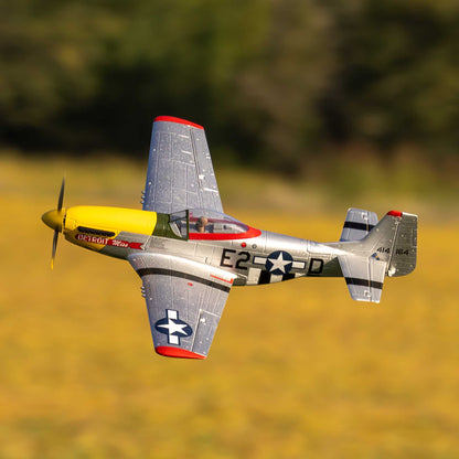 E-flite UMX P-51D Mustang “Detroit Miss” BNF Basic with AS3X and SAFE Select