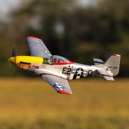 E-flite UMX P-51D Mustang “Detroit Miss” BNF Basic with AS3X and SAFE Select