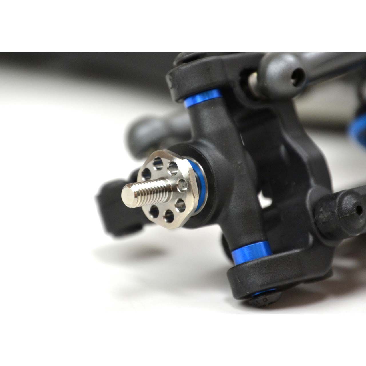 Flite Front RC Axles, Titanium: Team Associated B6.3