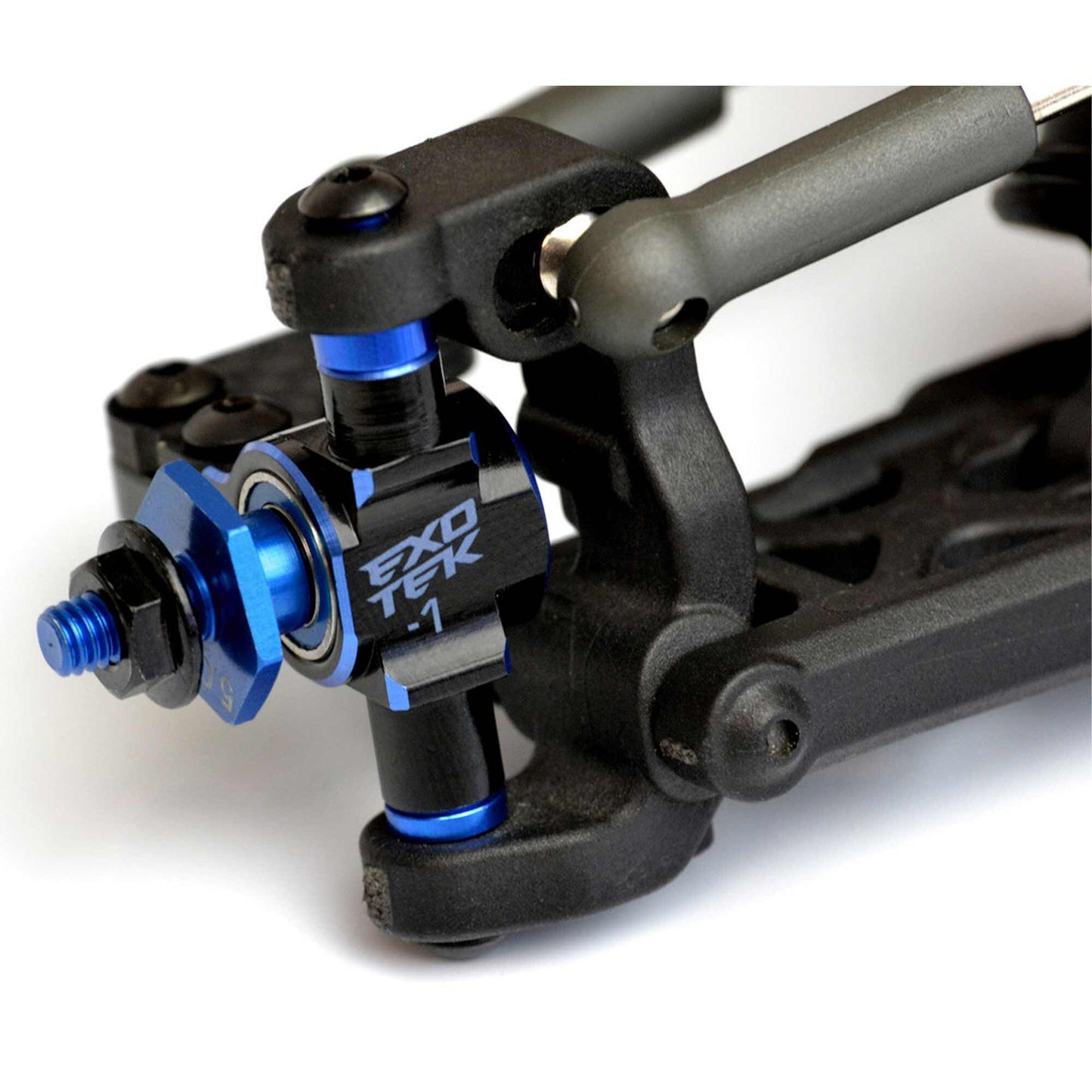 Steering Blocks -1mm, 7075, 2 Color Anodizing: B6.4 B6.3