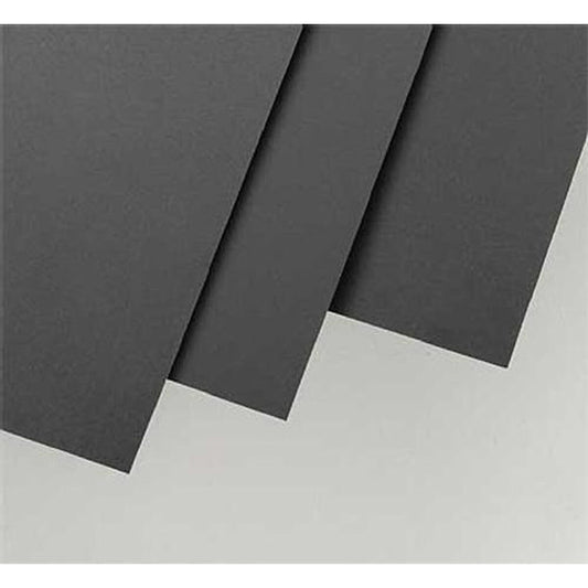 Black Styrene Sheets, .01x6x12" (4)