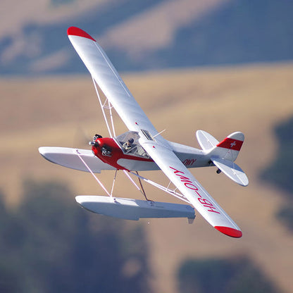 Piper J-3 Cub 1400mm PNP V4 with Floats and Reflex