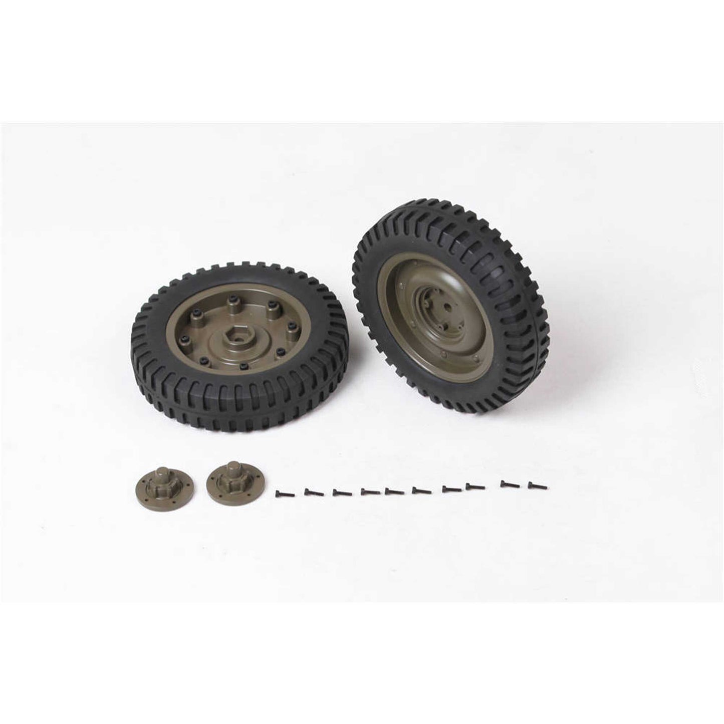 Front Wheel Assembly: 1/6 MB Scaler