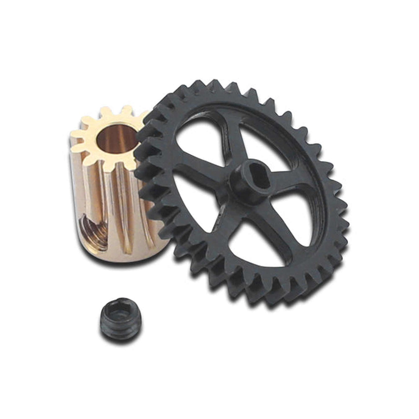 Ultimate Plus Brushless Conversion Kit, 2204 Motor, CNC Motor Mount, Spur and Pinion: SCX24