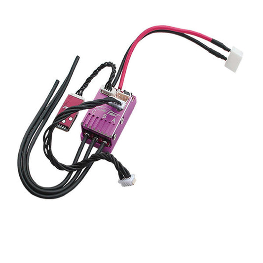 Cyclos 2S Lipo 20A/40A Brushless Sensored ESC, Aluminum Purple Case: Drift/Race