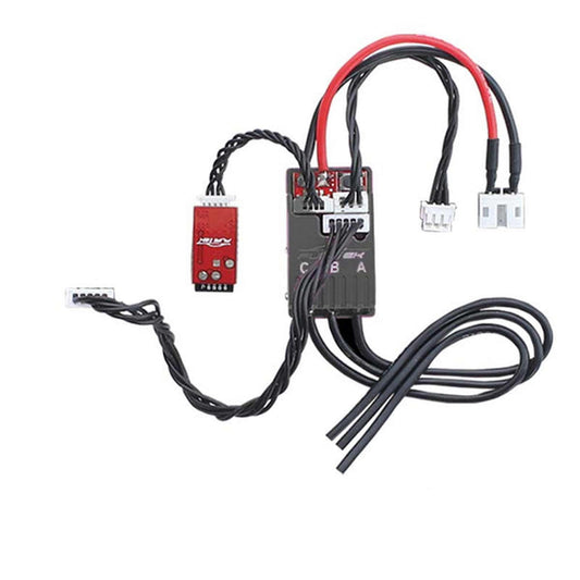 Cyclos 2S Lipo 20A/40A Brushless Sensored ESC with Bluetooth, Aluminum Black Case: Drift/Race