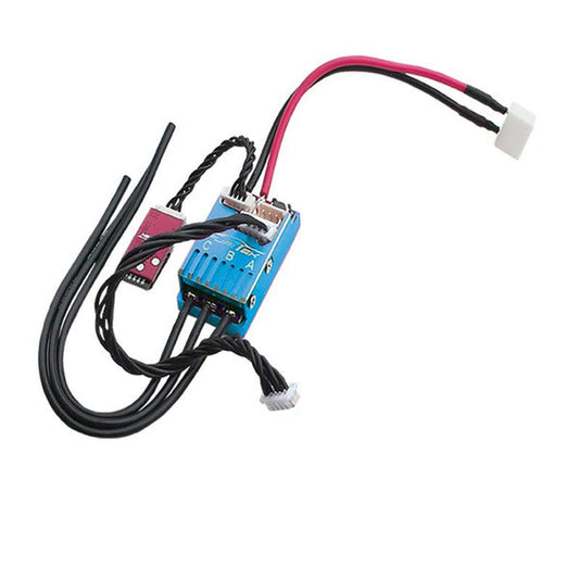 Cyclos 2S Lipo 20A/40A Brushless Sensored ESC with Bluetooth, Aluminum Blue Case: Drift/Race