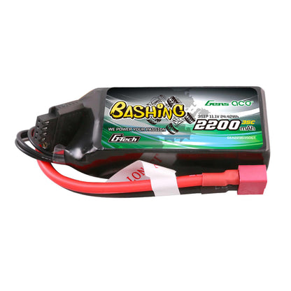 11.1V 2200mAh 3S 35C G-Tech Smart Lipo Battery: Deans